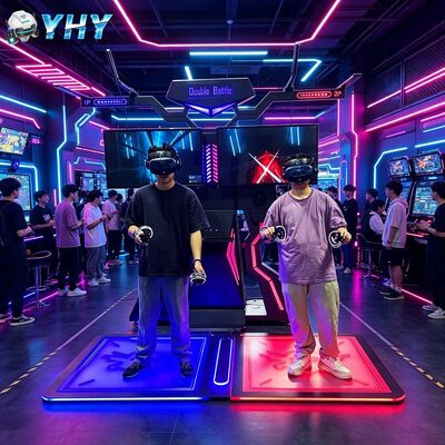بازی های چند نفره داخلی 9D VR سینما بازی های تعاملی شبیه ساز پلت فرم فلزی ساخت و ساز استفاده خانگی مراقبت از روز دوستانه 60+