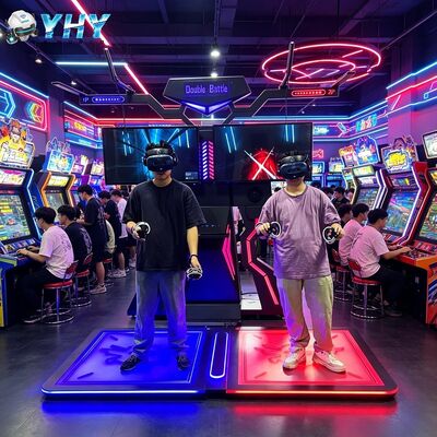 پارک بازی گوانگژو چین بازی های نبرد 2 بازیکن فضای VR FPS بازی شبیه ساز VR Arena