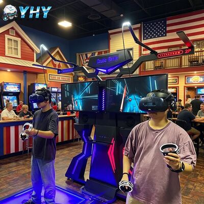 بازی های ویدیویی شبیه ساز موسیقی رقص تجاری بازی های تفریحی پارک آرکاد ماشین VR Dancer Machine Virtual Reality Beat Game Machine