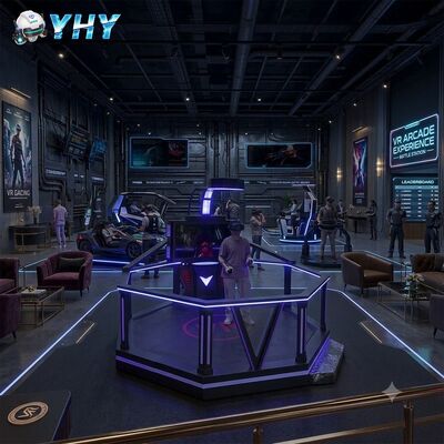 تجهیزات واقعیت مجازی بازی های شبیه سازی VR 360 واقعیت مجازی بستر راه رفتن VR تجهیزات بستر ایستاده