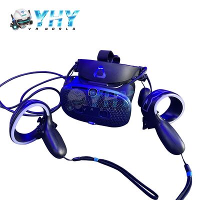 تجارت تعامل VR ایستگاه نبرد نور آبی شرکت کننده در رقابت های مسابقات VR Arcade Machine تجربه VR
