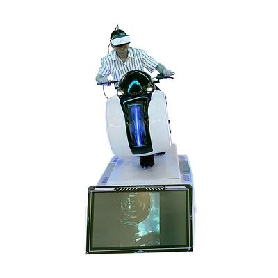 سکه کار می کند دیوانه VR موتورسیکلت صندلی پویا صفحه نمایش بزرگ کیفیت بالا فرودگاه در فضای باز پارک تفریحی مرکز خرید