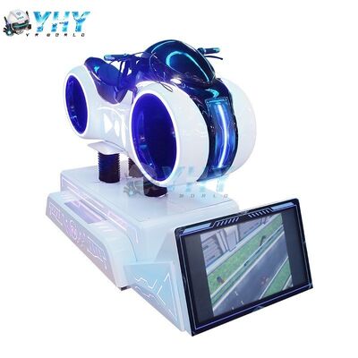 فروش داغ کنسول بازی مسابقه داخلی VR عینک موتور 9D 360 VR شبیه ساز مسابقه VR موتورسیکلت دستگاه کنسول بازی