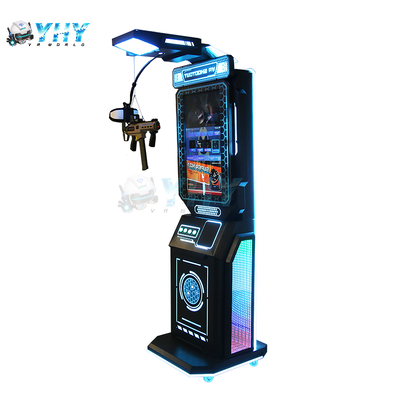 دستگاه بازی واقعیت مجازی تجاری 9D VR Gun Shoot Simulator ایستاده با کنترلر حرکتی برای پارک