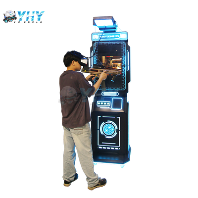 شبیه ساز جنگ اسلحه یک نفره VR برای مرکز بازی VR پارک ماجراجویی مرکز خرید منطقه بازی استفاده