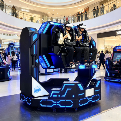 9D VR 360 720 1080 درجه شبیه ساز پرواز ماشین سواری کوهستانی برای FEC و مراکز سرگرمی