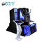 شبیه ساز بازی مجازی 1 Seat 9D Vr Machine Two 360 Rotation Virtual Game Simulator