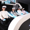 400 کیلوگرم Load Game VR Simulator 9d Cinema Chair 4 Seats for Theme Park