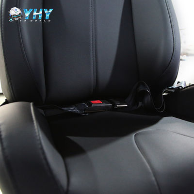 YHY 9D Racing Car Three Screen Six Axis Virtual Reality Drive Simulator Arcade Game Center Indoor Shopping Mall 