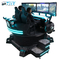 ماشین بازی ماشین 3.0kw شبیه ساز مسابقه سه صفحه نمایش 3DOF Electric Platform 2 Seats