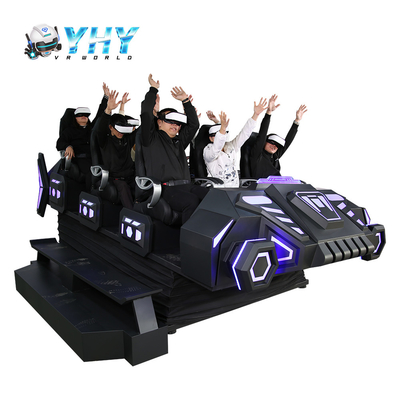 سینما 9 صندلی 9D VR Simulator 360 درجه فیلم سینما شبیه ساز ترن هوایی مجازی