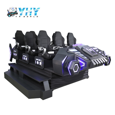 صندلی 7D 9D VR سینما شبیه ساز حرکتی VR با 9 صندلی