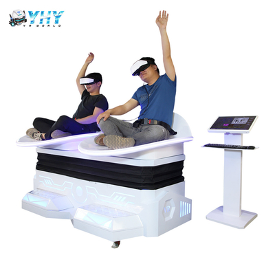 بازی فیلم سینمایی Fiberglass Frame 3 Dof 9d Vr Cinema Roller Coaster Slide Simulator