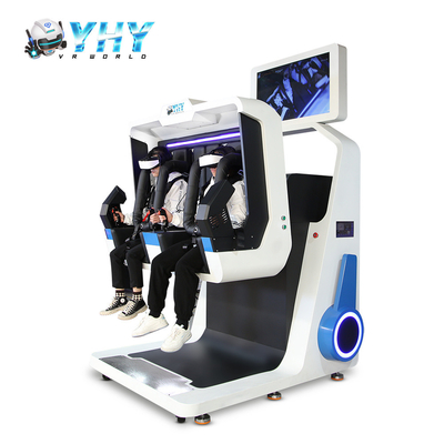 محصولات شهربازی سینمای 9 بعدی بازی VR ترن هوایی شبیه ساز 360 درجه