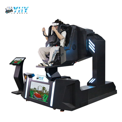 9D VR 360 720 شبیه ساز بازی واقعیت مجازی رولر کوستر جاذبه های بازی ماشین بازی با کمربند ایمنی 4 پیونت