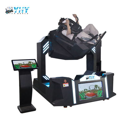 شبیه ساز واقعیت مجازی YHY VR 360 درجه، ترن هوایی 720 درجه، تک صندلی، دستگاه شبیه سازی سینمای 9 بعدی در مرکز آرکید