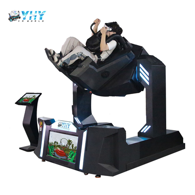 شبیه ساز چرخش واقعیت مجازی 720 درجه YHY، دستگاه بازی غلتکی VR، صندلی چرخشی 360 درجه
