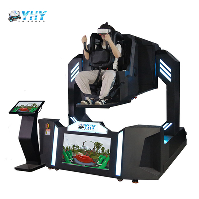 720 درجه رولر کوستر VR ماشین بازی 360 چرخش شبیه ساز واقعیت مجازی تجهیزات سرگرمی پارک تفریحی
