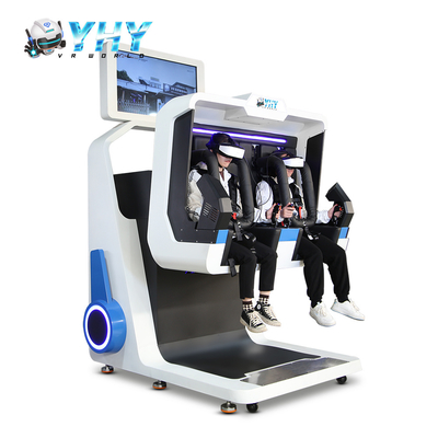 تولید کننده VR مرکز تفریحی صندلی VR دوگانه 360 درجه دستگاه بازی زمین بازی سرپوشیده