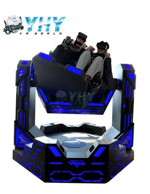 VR Simulator 9d 360 720 Rotations Dynamic 1080 Degree رولر کوستر تجهیزات جنگجوی آهنین برای فروش