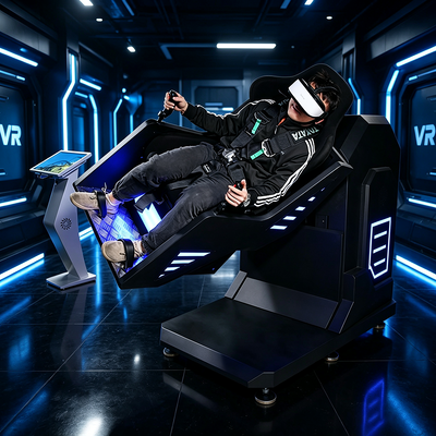 ماشین تک صندلی 360 درجه چرخش VR با اثرات عمیق