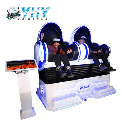 صندلی بازی مجازی YHY 9D 2.5KW Double Egg VR Motion Simulator Chair