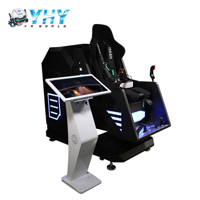 صندلی شبیه ساز بازی 110V 9D Mini VR با چرخش 360 درجه برای زمین بازی سرپوشیده