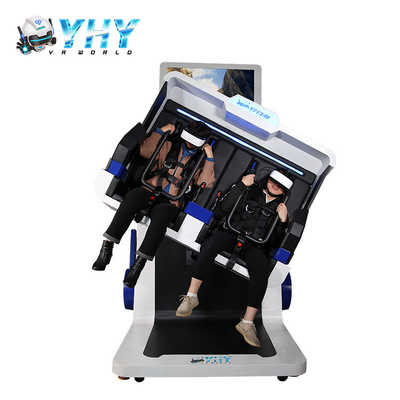 صندلی بازی واقعیت مجازی دوبل 360 درجه شبیه ساز پرواز واقعی 9D Cinema VR