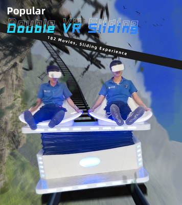بازی‌های شبیه‌ساز مرکز خرید 9D VR Cinema 1.5KW Double Sliding VR