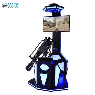 پلت فرم حرکت ایستاده هدست تیراندازی زامبی گاتلین شبیه ساز پارک آبی 9D VR